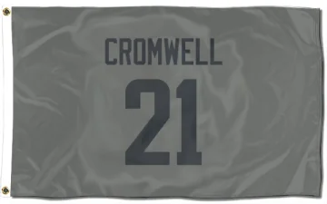 Nolan Cromwell Los Angeles Rams  Flag (3 X 5) - Gray