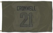 Nolan Cromwell Los Angeles Rams  Flag (3 X 5) - Olive