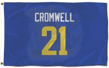 Nolan Cromwell Los Angeles Rams  Flag (3 X 5) - Royal