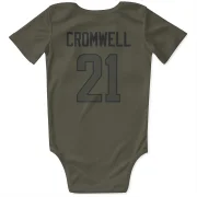 Nolan Cromwell Los Angeles Rams  Infant & Newborn Bodysuit  - Olive