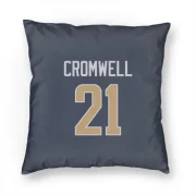 Nolan Cromwell Los Angeles Rams  Pillow Cover (18 X 18) - Navy