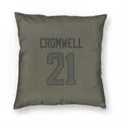 Nolan Cromwell Los Angeles Rams  Pillow Cover (18 X 18) - Olive