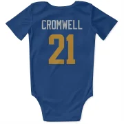 Nolan Cromwell Los Angeles Rams   Royal  Infant & Newborn Bodysuit  - Gold