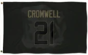 Nolan Cromwell Los Angeles Rams  Service Flag (3 X 5) - Black