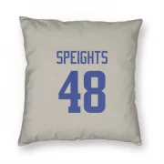 Omar Speights Los Angeles Rams   Bone Pillow Cover (18 X 18)