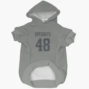 Omar Speights Los Angeles Rams  Dog & Cat Pet Hoodie - Gray