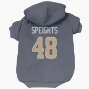 Omar Speights Los Angeles Rams  Dog & Cat Pet Hoodie - Navy