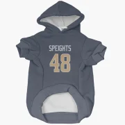 Omar Speights Los Angeles Rams  Dog & Cat Pet Hoodie - Navy