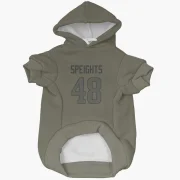 Omar Speights Los Angeles Rams  Dog & Cat Pet Hoodie - Olive