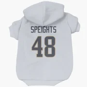 Omar Speights Los Angeles Rams  Dog & Cat Pet Hoodie - White