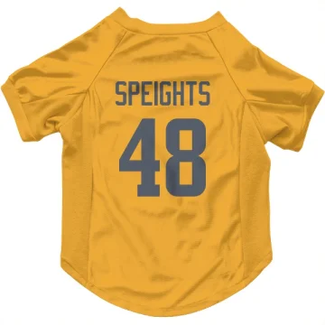 Omar Speights Los Angeles Rams  Dog & Cat Pet Jersey - Gold