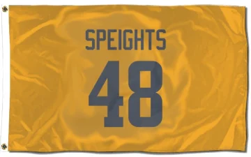 Omar Speights Los Angeles Rams  Flag (3 X 5) - Gold