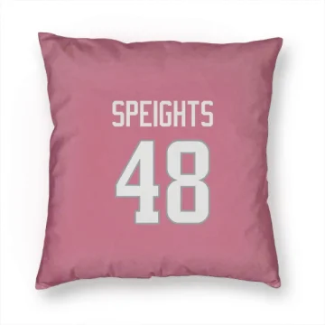 Omar Speights Los Angeles Rams  Pillow Cover (18 X 18) - Pink