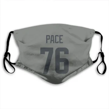 Orlando Pace Los Angeles Rams  Face Mask - Gray