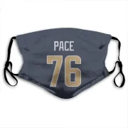 Orlando Pace Los Angeles Rams  Face Mask - Navy