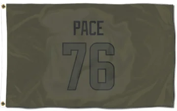 Orlando Pace Los Angeles Rams  Flag (3 X 5) - Olive