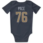 Orlando Pace Los Angeles Rams  Infant & Newborn Bodysuit  - Navy