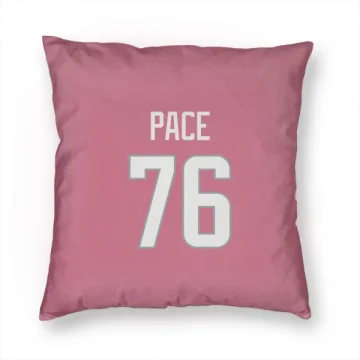 Orlando Pace Los Angeles Rams  Pillow Cover (18 X 18) - Pink