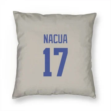 Puka Nacua Los Angeles Rams   Bone Pillow Cover (18 X 18)