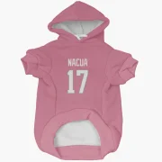 Puka Nacua Los Angeles Rams  Dog & Cat Pet Hoodie - Pink