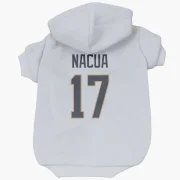 Puka Nacua Los Angeles Rams  Dog & Cat Pet Hoodie - White