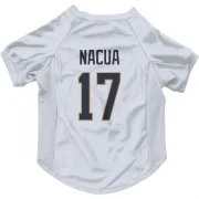 Puka Nacua Los Angeles Rams  Dog & Cat Pet Jersey - White