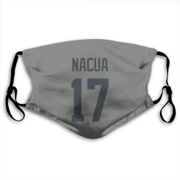 Puka Nacua Los Angeles Rams  Face Mask - Gray