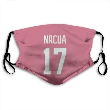 Puka Nacua Los Angeles Rams  Face Mask - Pink