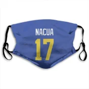 Puka Nacua Los Angeles Rams  Face Mask - Royal