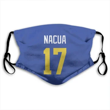 Puka Nacua Los Angeles Rams  Face Mask - Royal