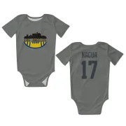 Puka Nacua Los Angeles Rams  Infant & Newborn Bodysuit - Gray