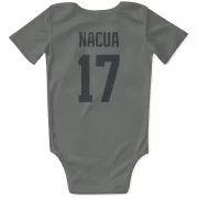 Puka Nacua Los Angeles Rams  Infant & Newborn Bodysuit - Gray