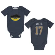 Puka Nacua Los Angeles Rams  Infant & Newborn Bodysuit - Navy