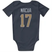 Puka Nacua Los Angeles Rams  Infant & Newborn Bodysuit - Navy