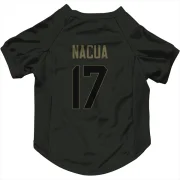 Puka Nacua Los Angeles Rams  Service Dog & Cat Pet Jersey - Black