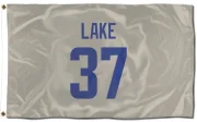 Quentin Lake Los Angeles Rams   Bone Flag (3 X 5)