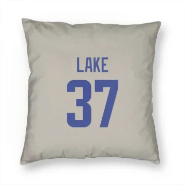 Quentin Lake Los Angeles Rams   Bone Pillow Cover (18 X 18)