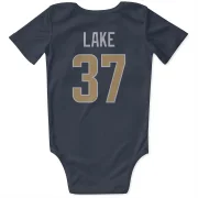 Quentin Lake Los Angeles Rams  Infant & Newborn Bodysuit  - Navy