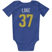 Quentin Lake Los Angeles Rams  Infant & Newborn Bodysuit  - Royal