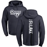 Quentin Lake Youth Los Angeles Rams Pro Line Backer Pullover Hoodie Navy