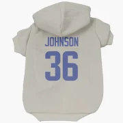 Quindell Johnson Los Angeles Rams   Bone Dog & Cat Pet Hoodie