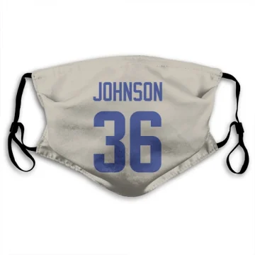 Quindell Johnson Los Angeles Rams   Bone Face Mask