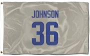 Quindell Johnson Los Angeles Rams   Bone Flag (3 X 5)