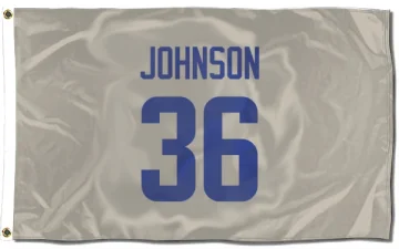 Quindell Johnson Los Angeles Rams   Bone Flag (3 X 5)