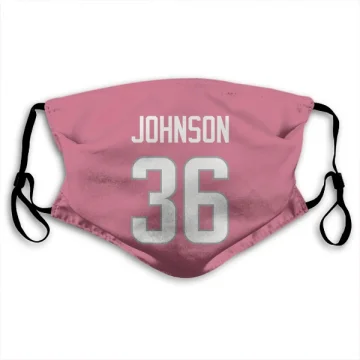 Quindell Johnson Los Angeles Rams  Face Mask - Pink