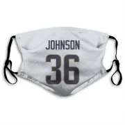 Quindell Johnson Los Angeles Rams  Face Mask - White