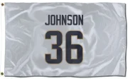 Quindell Johnson Los Angeles Rams  Flag (3 X 5) - White