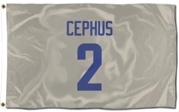 Quintez Cephus Los Angeles Rams   Bone Flag (3 X 5)