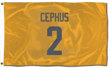 Quintez Cephus Los Angeles Rams  Flag (3 X 5) - Gold