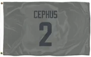 Quintez Cephus Los Angeles Rams  Flag (3 X 5) - Gray